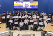 Vozes do futuro: Câmara de Três Lagoas dá posse à segunda legislatura do Parlamento Jovem