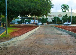 Atendendo pedido da população, Prefeitura inicia pavimentação de estacionamento e melhorias de acessibilidade na Lagoa Maior
