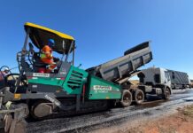 Terça-feira de melhorias: obras avançam em diferentes trechos da BR-163