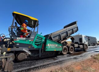 Terça-feira de melhorias: obras avançam em diferentes trechos da BR-163