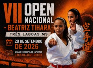 Três Lagoas sediará o VII Open Nacional de Karatê no dia 20 de setembro
