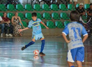 Futsal Sub-11 dos JETs 2026 soma 54 gols em duas rodadas; próxima partida acontece nesta quarta (07)