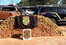 PF apreende 1,8 tonelada de maconha em imóvel desocupado em Três Lagoas